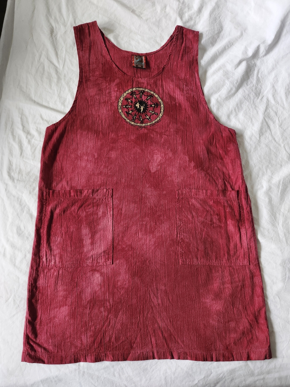 Vintage Dagoli Made In Canada  Cotton Dress with Pockets